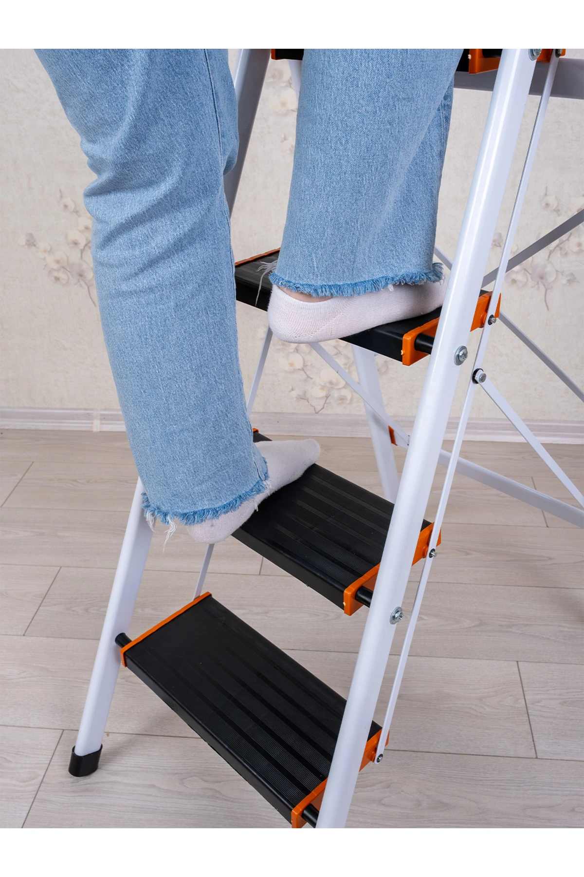 Hauslife 4 Basamaklı Ev Ve İş Merdiveni