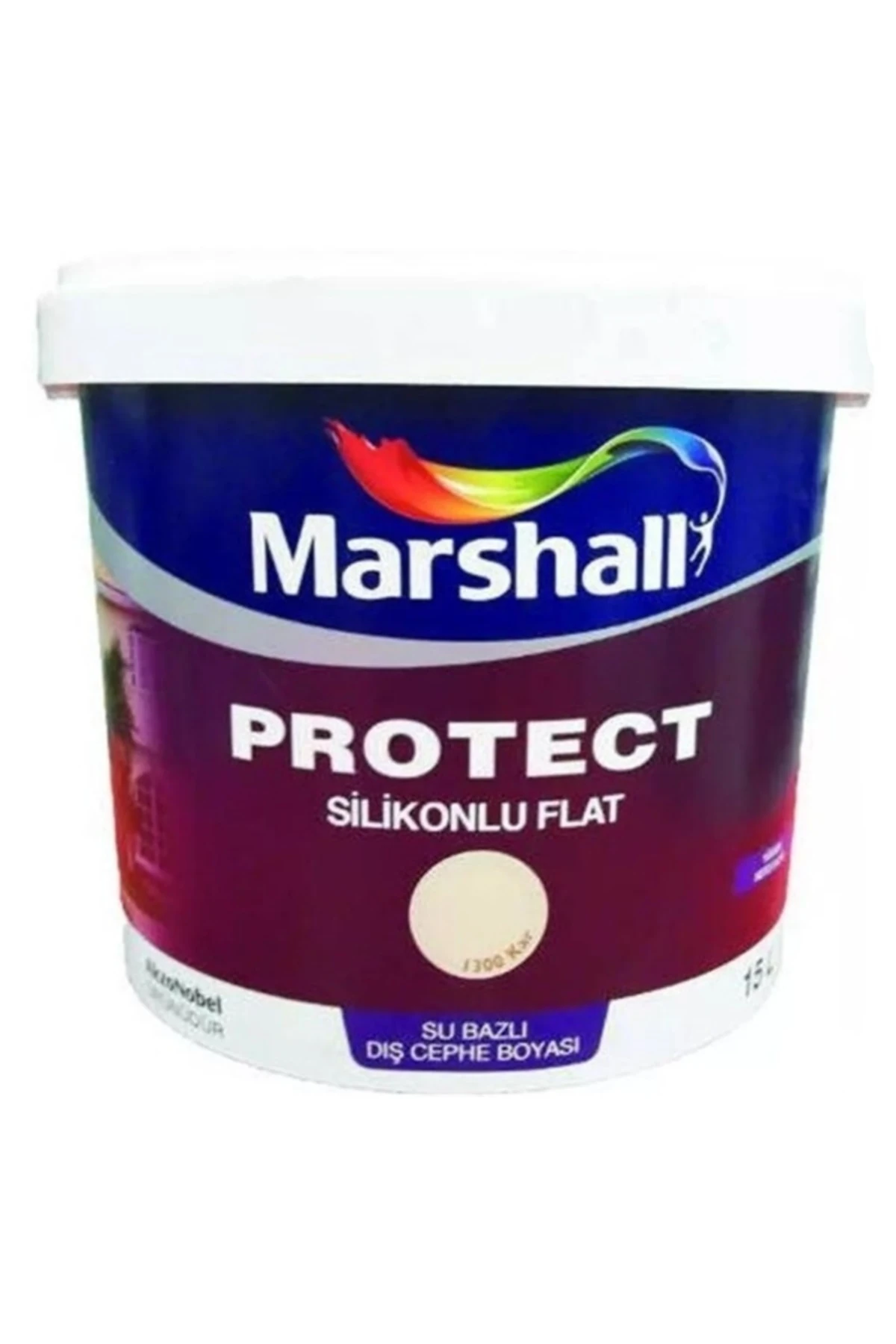 Protect Silikonlu Flat Bm Baz Dış Cephe Boyası 15 Lt