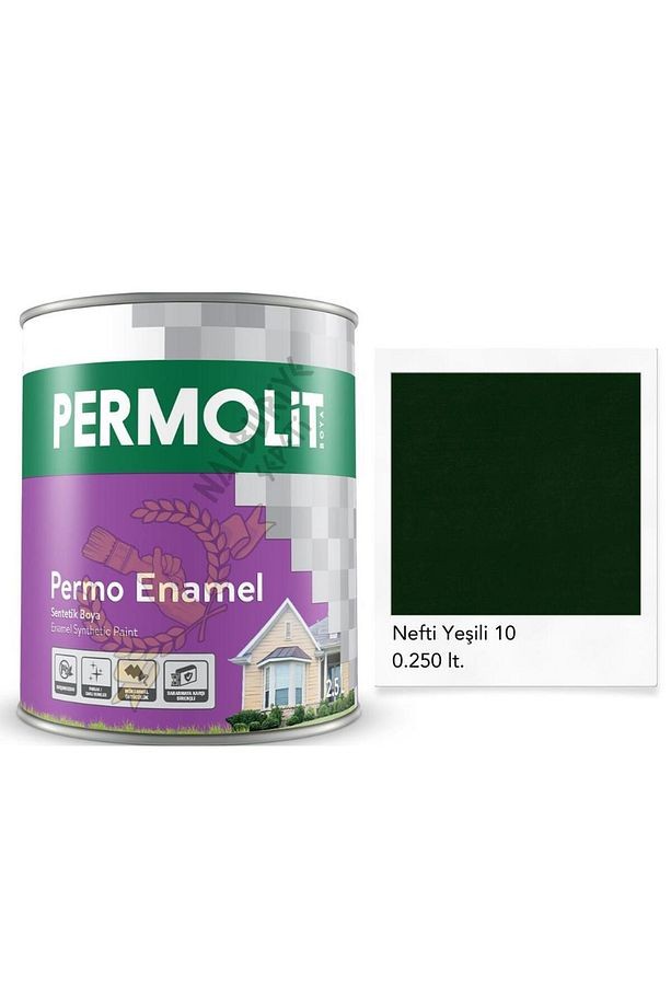 t Enamel Sentetik Yağlı Boya NEFTİ YEŞİL 0.250 Lt.