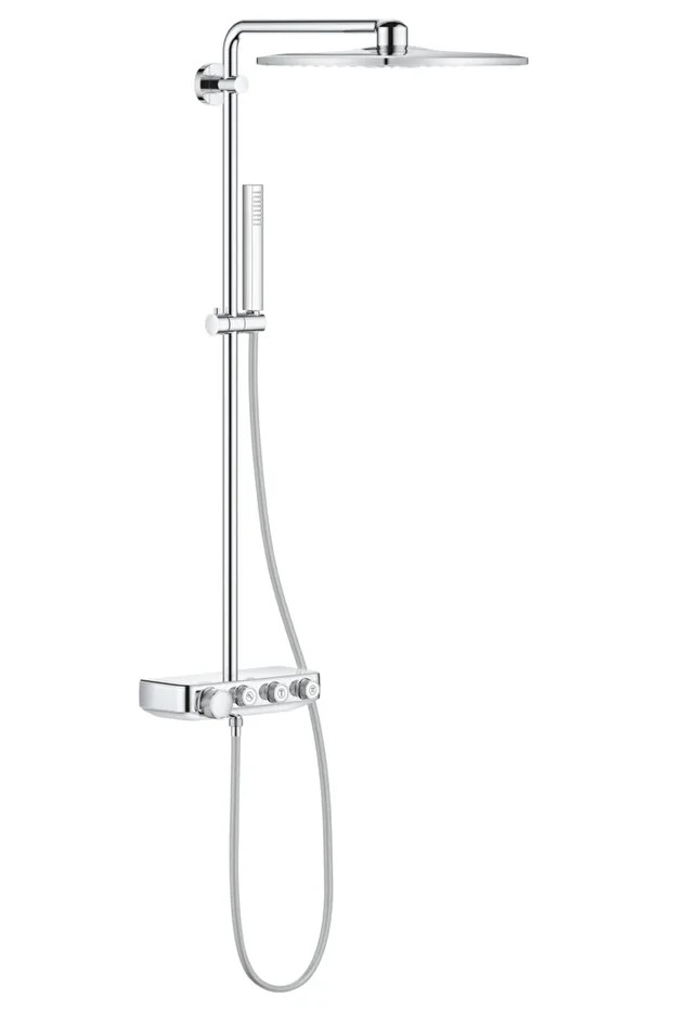 Euphoria Smartcontrol System 310 Cube Duo Duvara Monte Termostatik Bataryalı Duş Sistemi 26508000