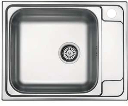 63 x 50 Mutfak Eviyesi 6350GR Keten Sağ Damlalıklı