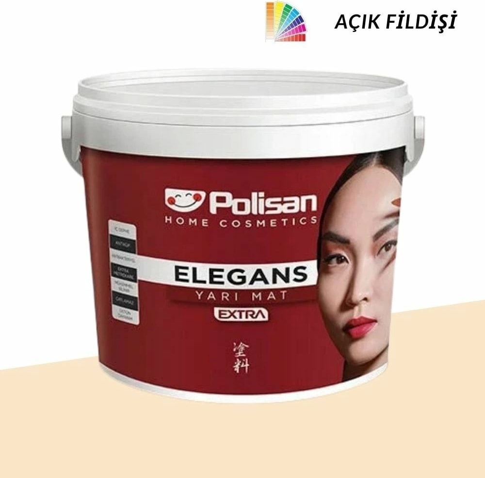 Elegans Extra Yarı Mat Açık Fildişi 7,5 lt