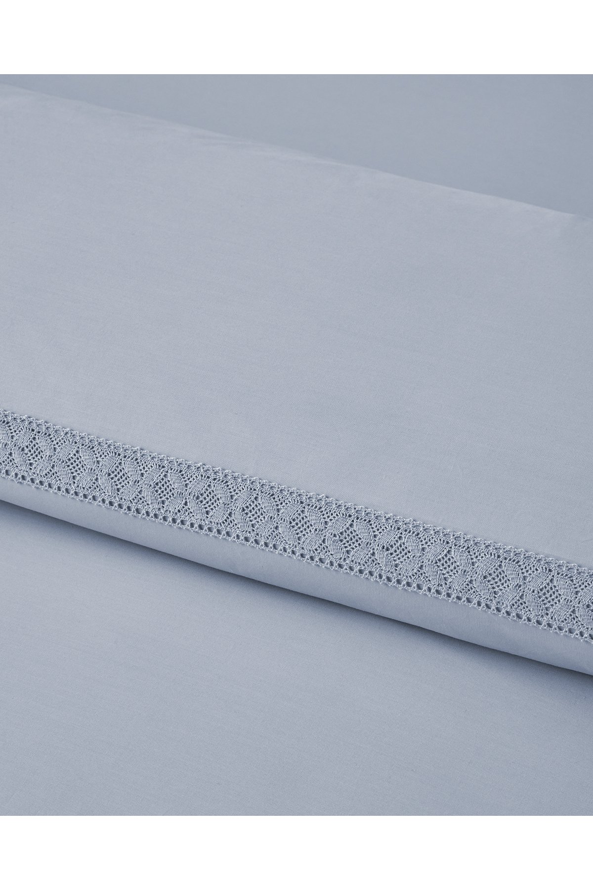 Lace Elegance Kopanakili Perkal Çift Kişilik Nevresim Takımı 200x220 cm Lila