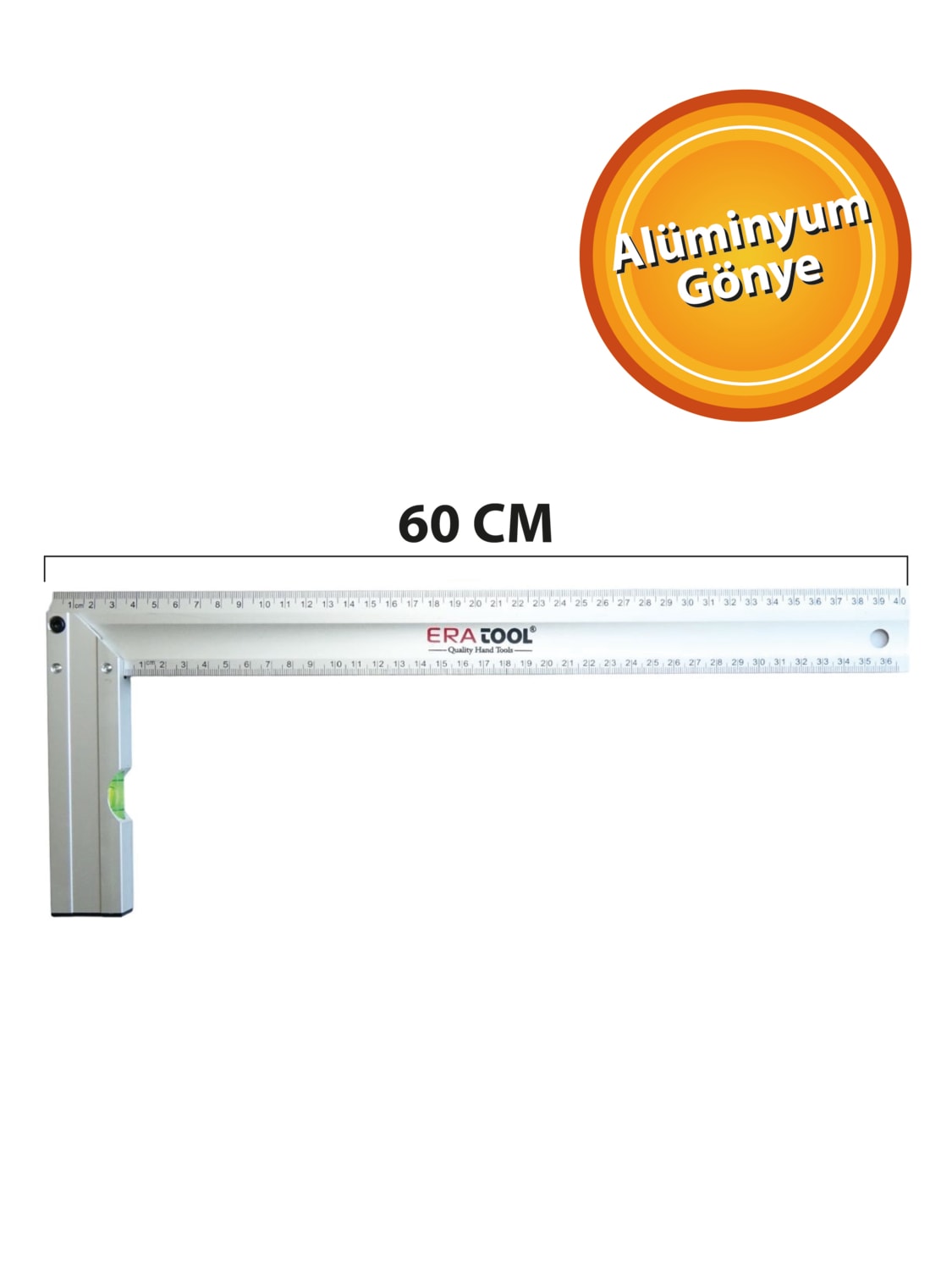 Alüminyum Gönye 60CM ERA11129