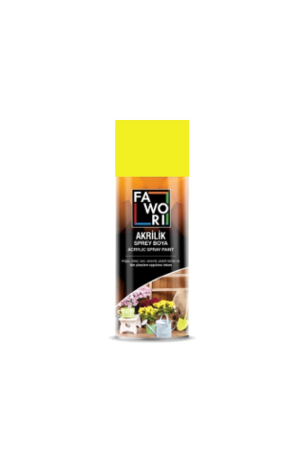Akrilik Sprey Boya Krom Sarı 400ml