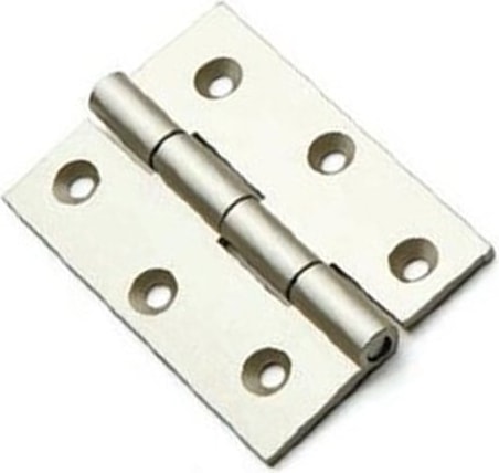 Alüminyum Sabit Menteşe 8 Cm Saten