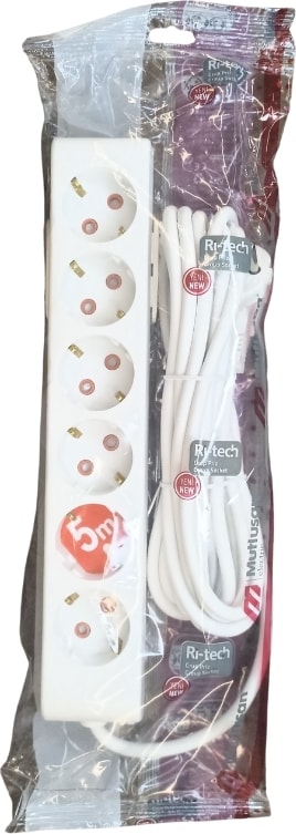 Rı-Tech Altılı Grup Priz 5 Metre
