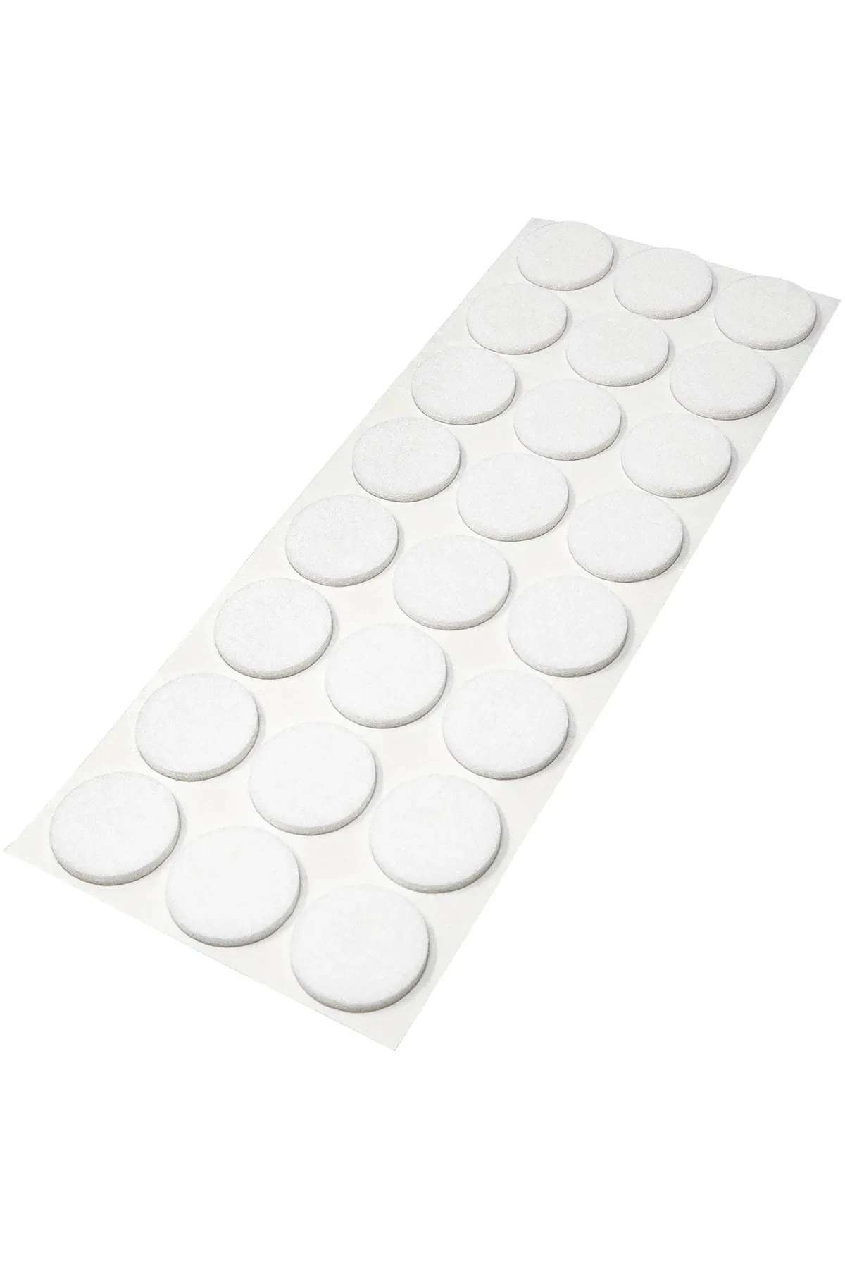 Yapışkanlı Parke Zemin Koruyucu Kaydırmaz Keçe Masa Sandalye Ayak Keçesi 24MM (33 Adet)
