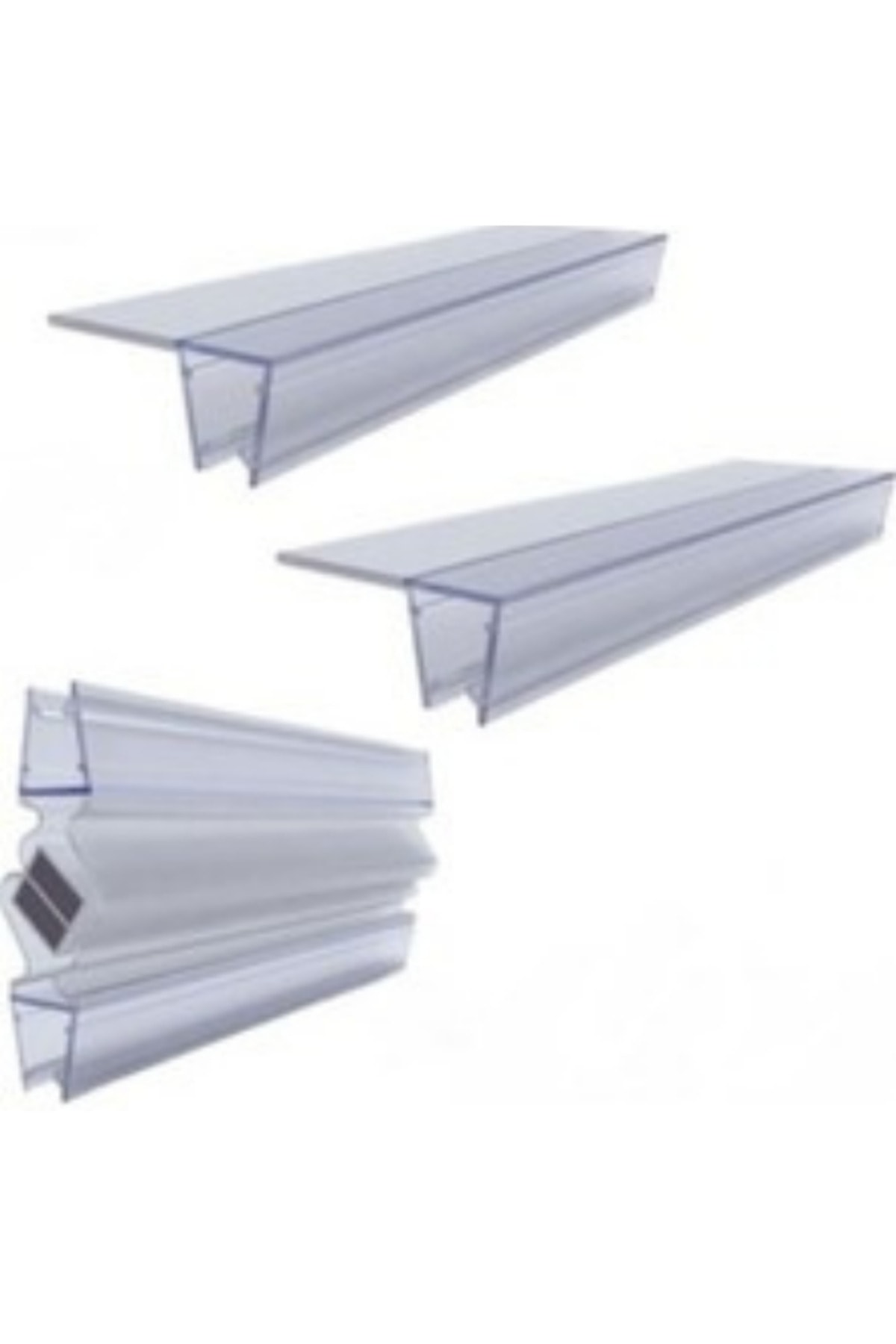 Temper Cam Duşakabin Fitili 5mm Ve 6mm Uyumlu Şeffaf Mıknatıslı Suluk