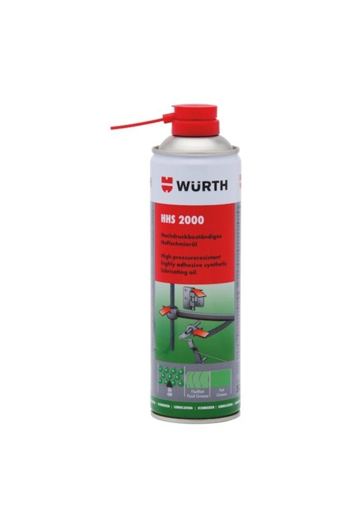 Hhs 2000 Sıvı Gres 500 Ml. 0893 106 Made In Germany