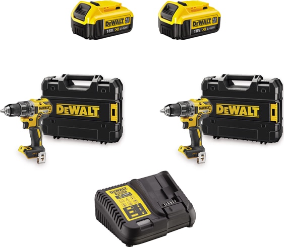 DEWALT Xrtool 2 Adet Dcd791Nt Şarjlı Darbesiz Vidalama/Matkap