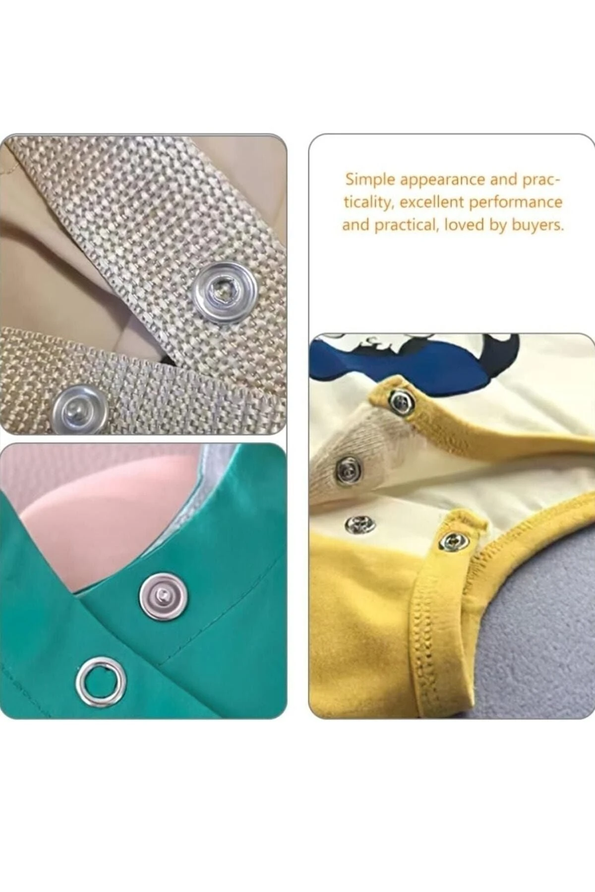 Silikon Çelik Çıtçıt Pense ve Çıtçıt Seti, Çıtçıt Düğmeleri