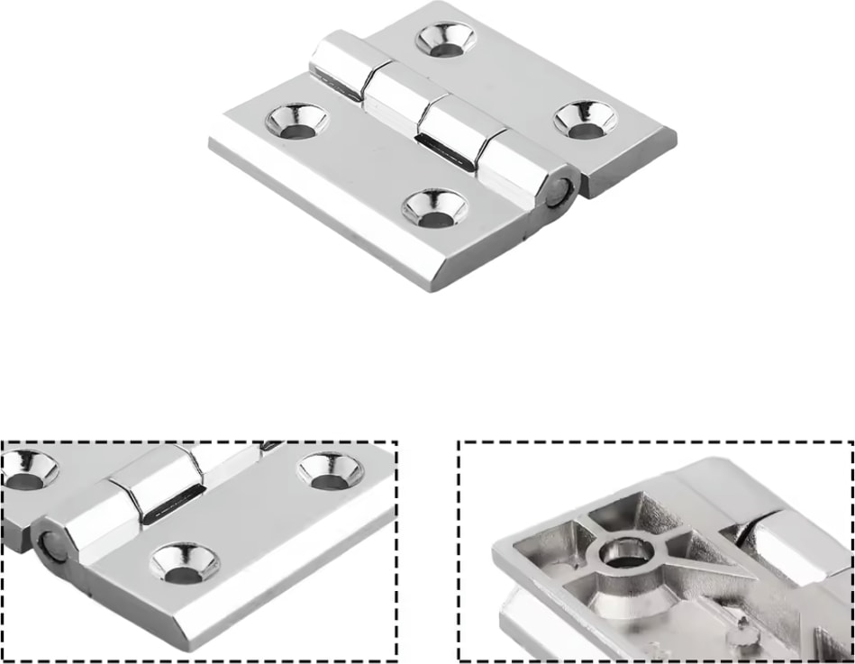 Dolap Kabin Menteşesi Metal 4 cm Krom