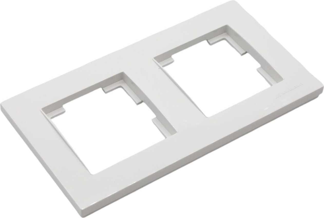 RİTA BEYAZ İKİLİ YATAY ÇERÇEVE (4'LÜ PAKET)