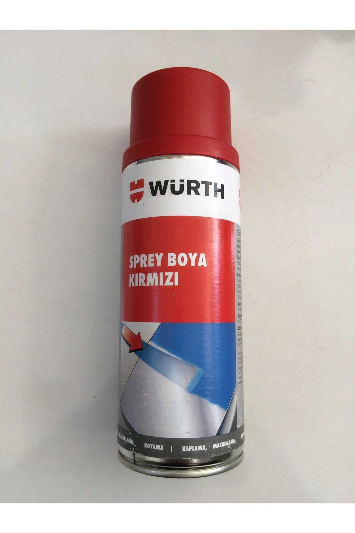 Sprey Tampon Boyası Oto Boyası Parlak Kırmızı Renk