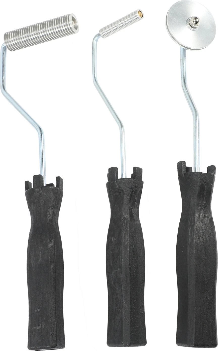 3 Adet Fiberglas Rulo Kiti Kabarcık Kürek Aracı Kalıp Için Laminasyon Silindiri Kiti (Yurt Dışından)