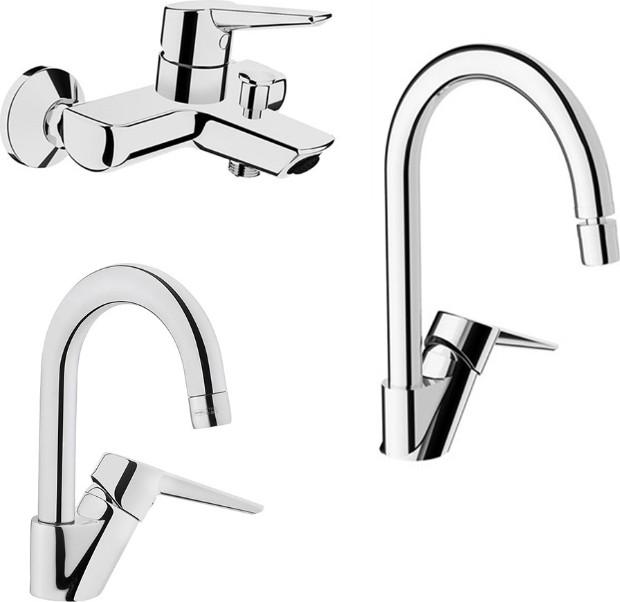 Solid S Kuğu Lavabo, Banyo, Eviye, Gms Karine Tepe Duş Seti