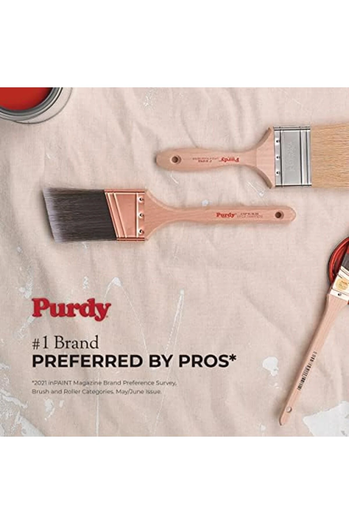 trendymr Corporation 152225 2 – 1/5,1 cm kuşak ve düzeltme fırçası, açılı, 144152215 Life