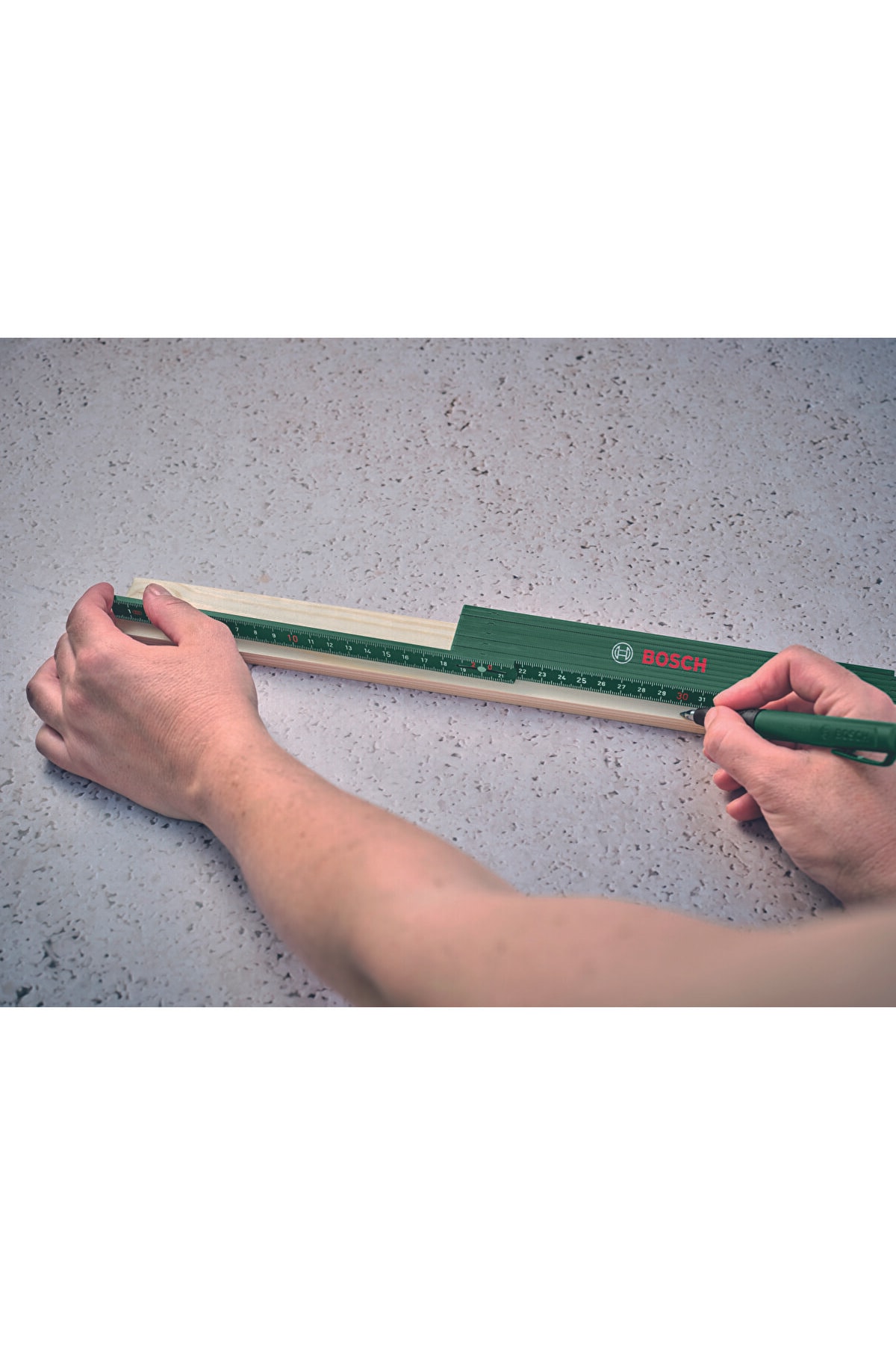 Plastik Fiberglas Katlanır Metre 2 Metre - 1600a02et4