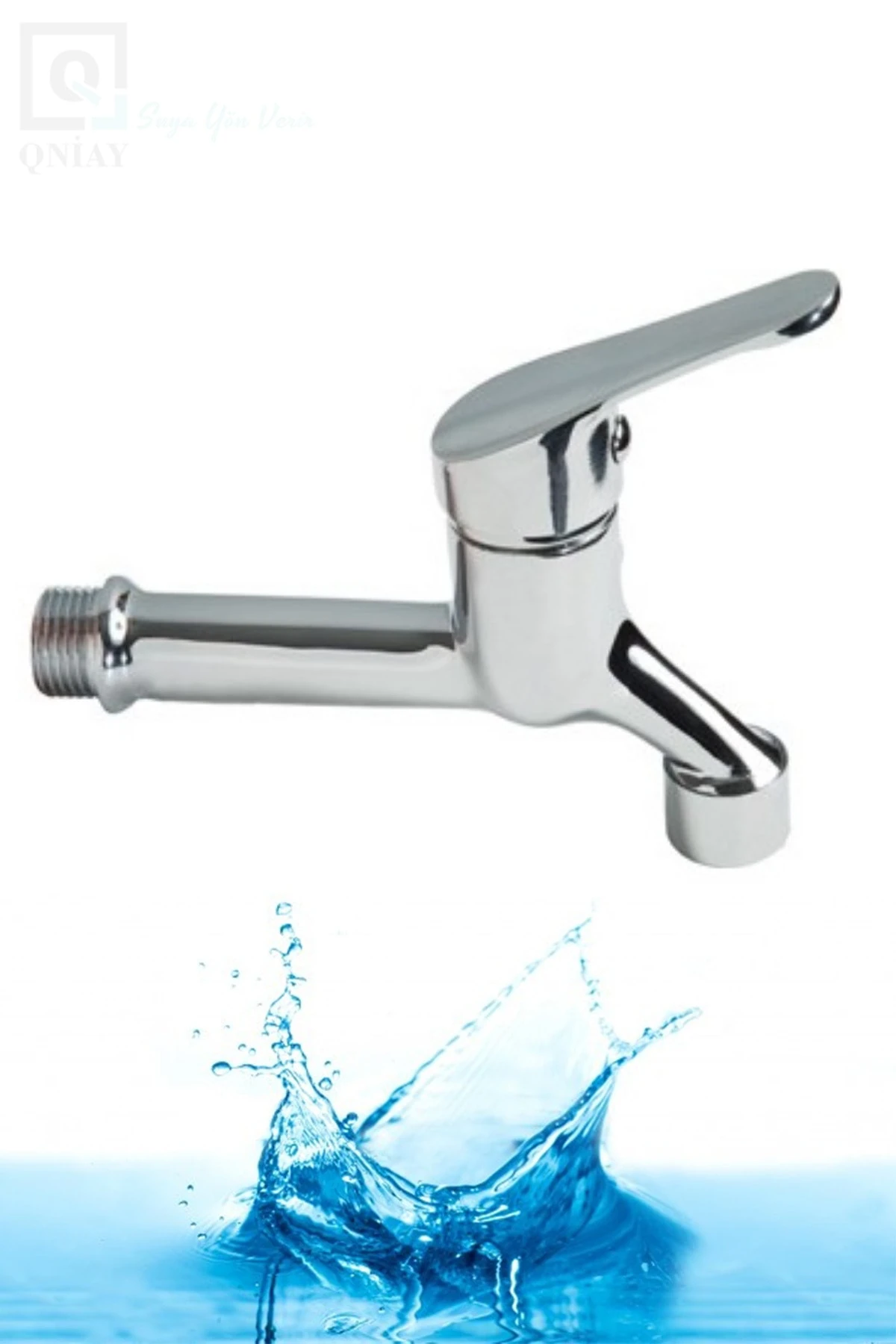 Aç Kapa Perletörlü Musluk Su Armatürü Sr235 Lavabo Mutfak Ekonomik Musluk