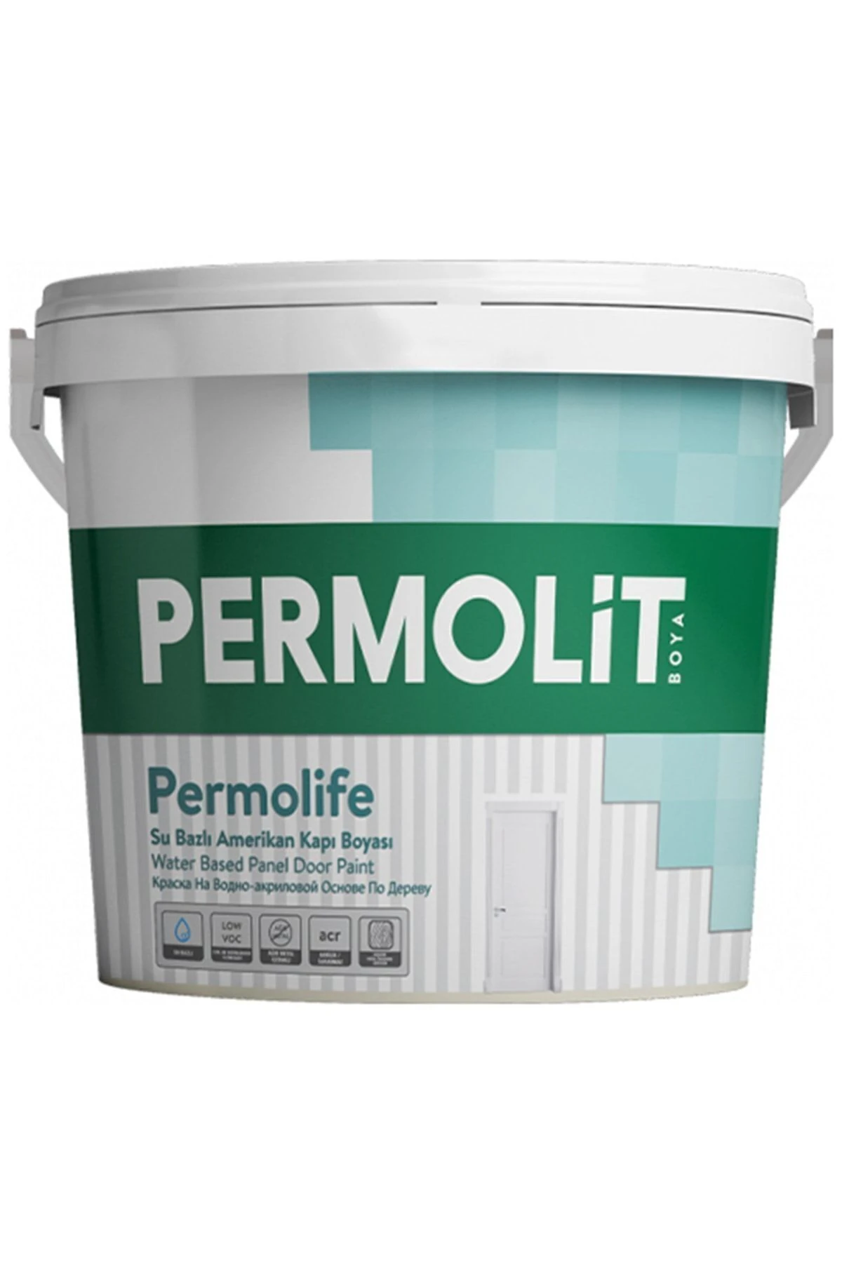 Permolıfe Su Bazlı Amerikan Kapı Boyası Beyaz