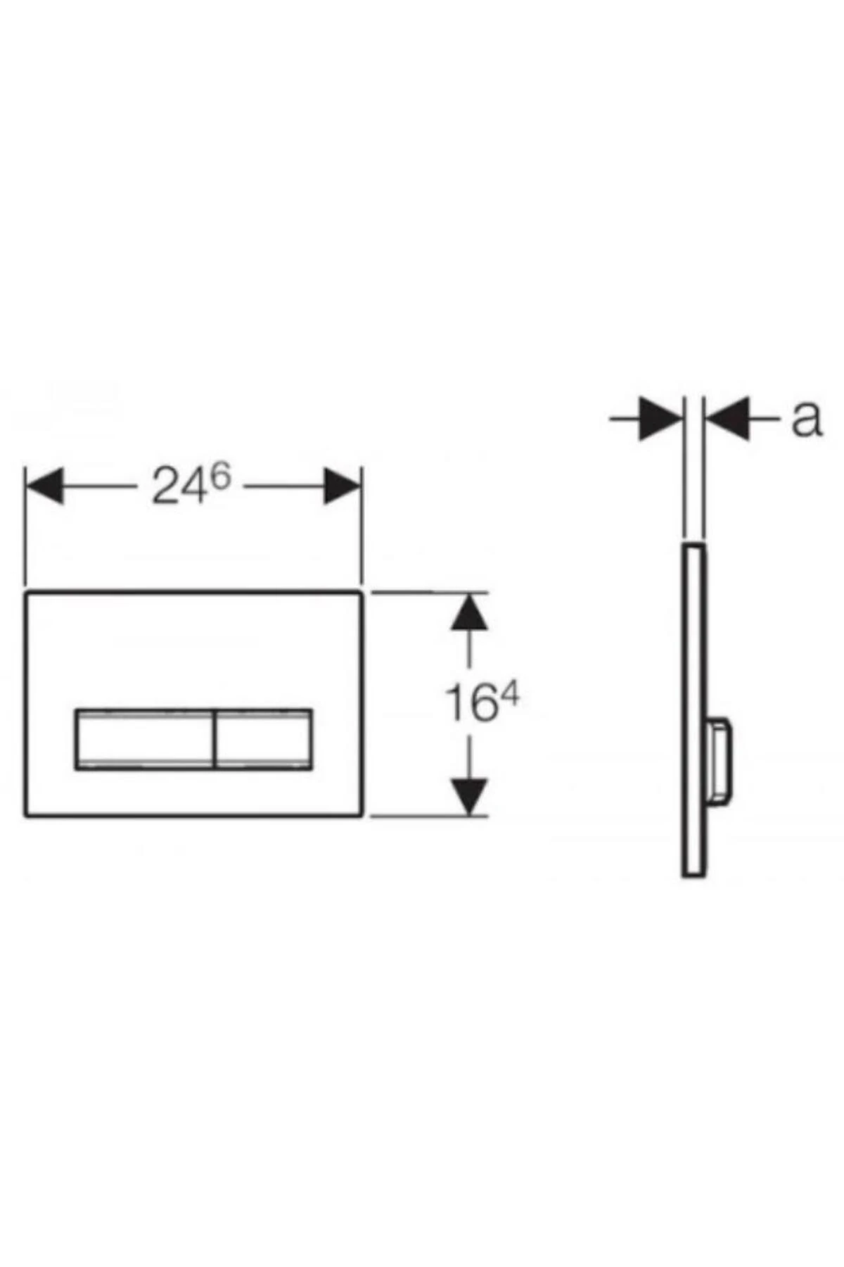 Kum. Kap. Sigma 50 - Çift Basmalı, Siyah