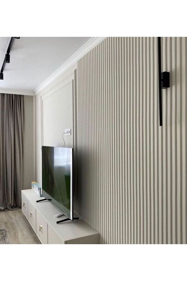 AKYÜREK STORE LB 3783 MODEL YENİ GRİ RENK DEKOR PROFİL DUVAR KAPLAMA LAMBİRİ PANEL