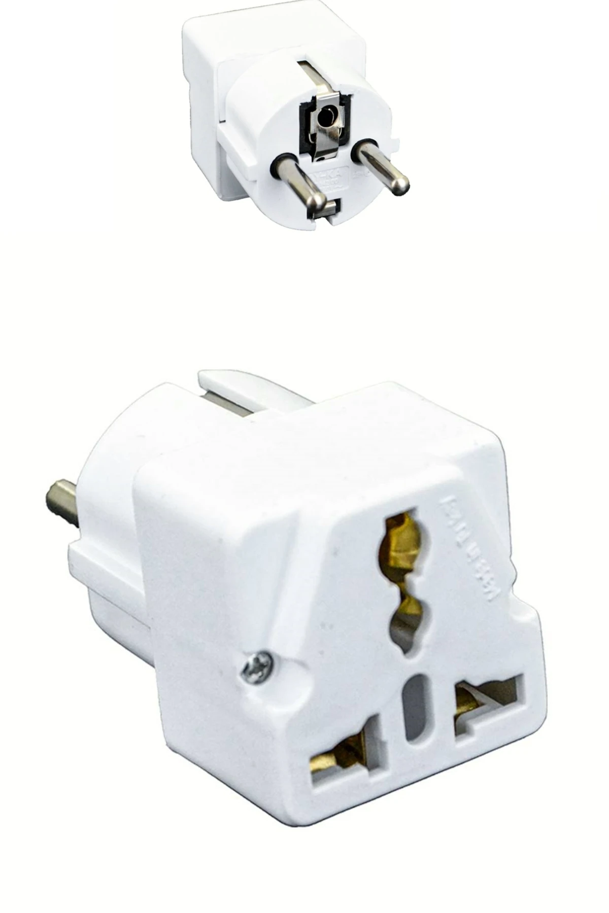 Amerikan Ingiliz Çin Japonya Jack Tipi Fişleri Türk Avrupa Tipine Dönüştürücü Seyahat Adaptörü