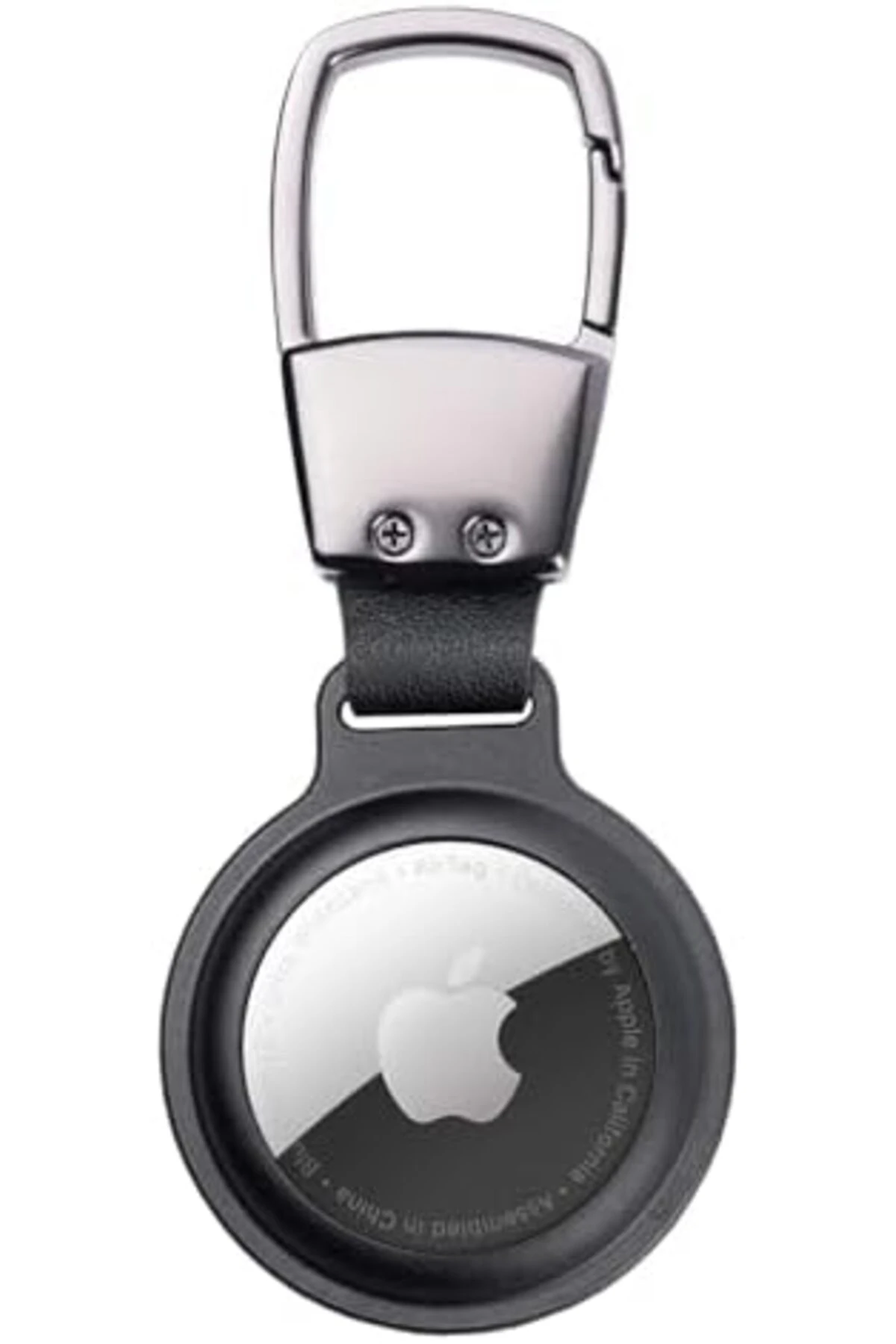Buff TagSafe HookSteel Taşınabilir Anahtarlık Darbeye Dayanıklı Metal Askılı AirTag Kılıf (Siyah) 2