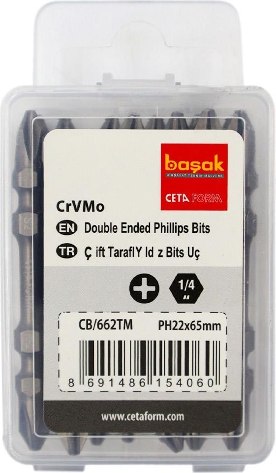 CB/662TM Çift Taraflı Yıldız Bits Uç (Torsion) ( 1 Adet)
