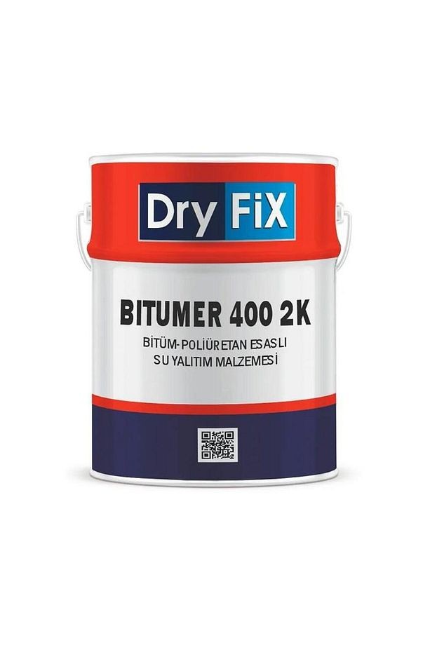 Bitümer400 2k Bitüm Poliüretan Esaslı 2k Su Yalıtım Malzemesi 40 Kg Set