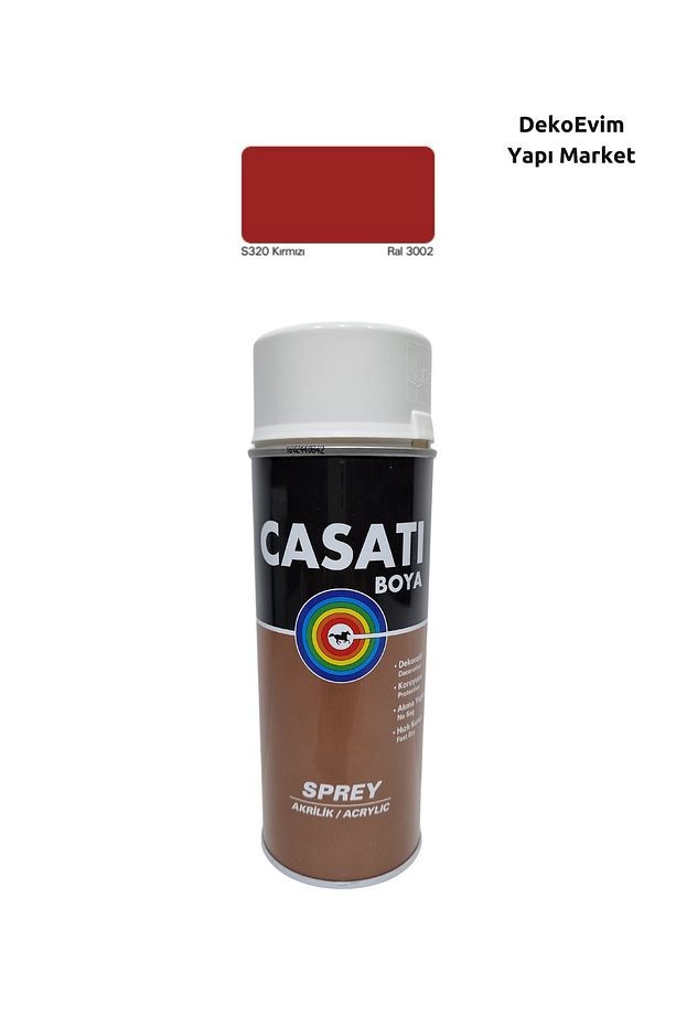 Sprey Boya S320 Kırmızı 400 Ml.