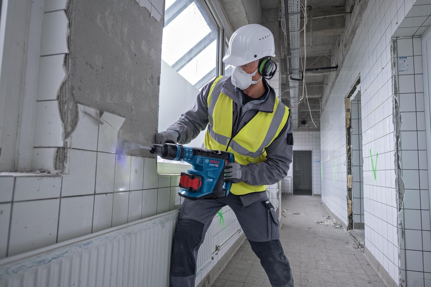 BOSCH Gbh 18V-45 C Procore 2X12.0AH Çift Akülü Kırıcı Delici