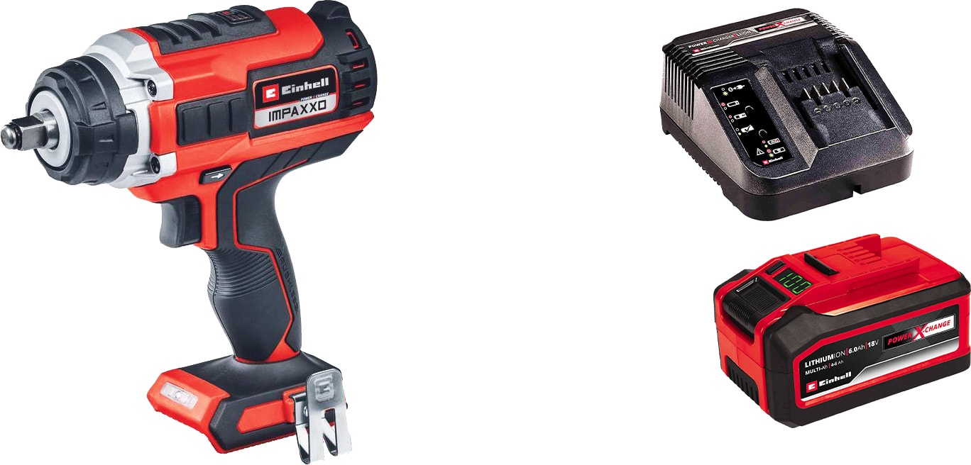 Impaxxo 18/400 Kömürsüz Akülü Somun Sıkma 18V 6 Ah Akülü Set