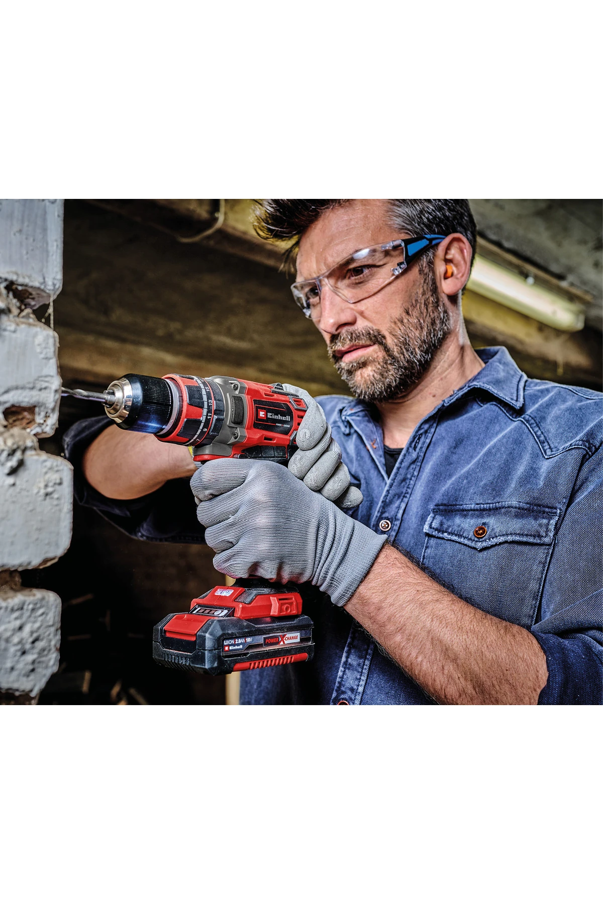 TP-CD 18/60 Li- i BL (1x2,0Ah), Akülü Darbeli Vidalama