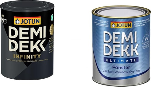 Demihvit 731 Demidekk Ultimate Fönster Ahşap Boyası 1 kg