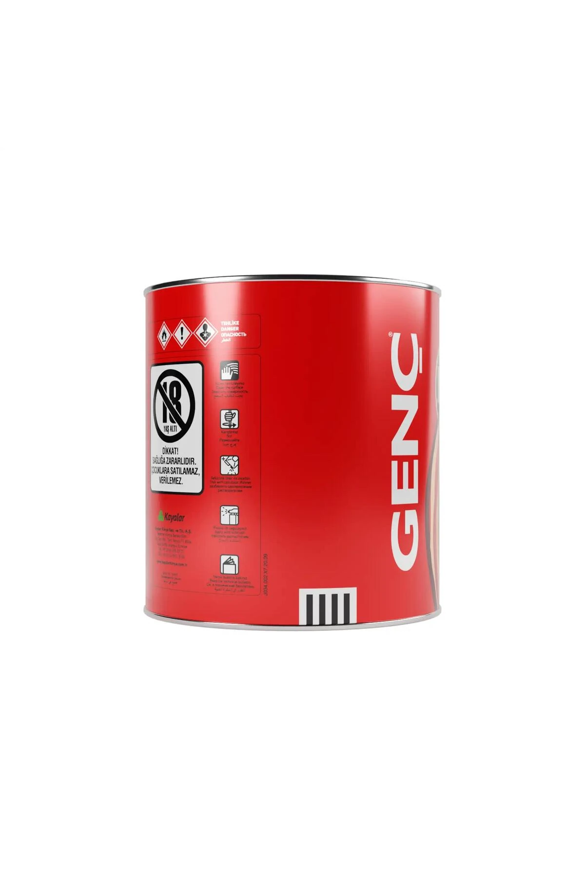 Selülozik Parlak Ahşap Boyası 7016 Antrasit 2.5 L