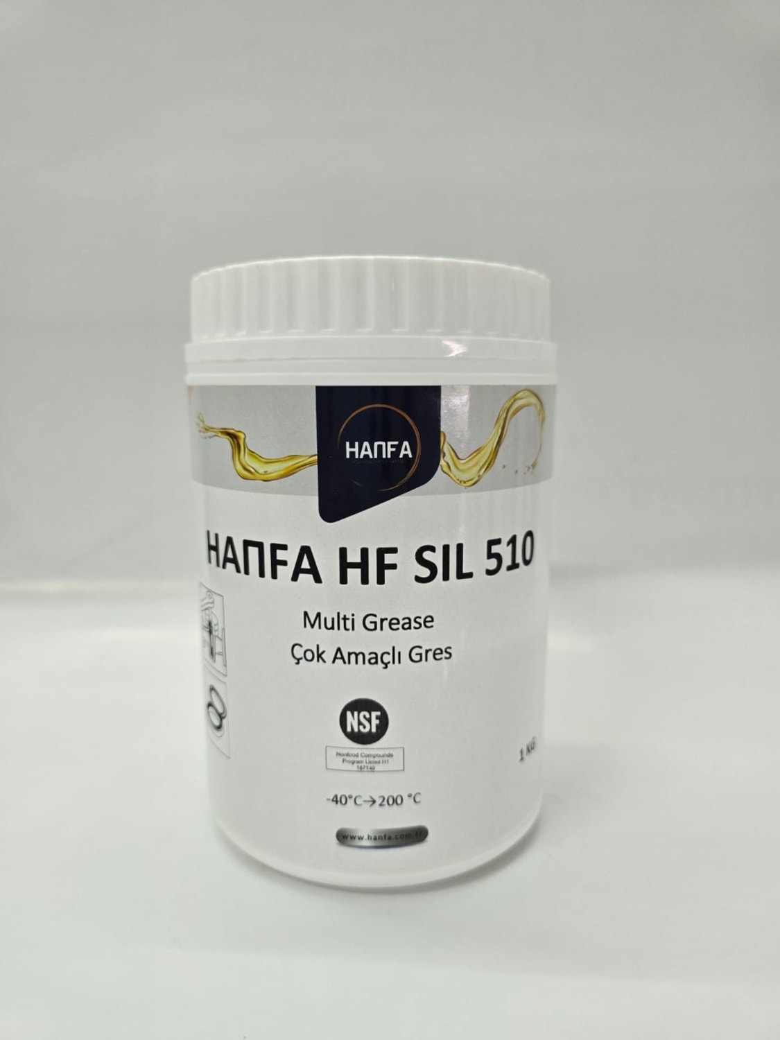 Hf-Sil 510 Gıda Onaylı Multi Silikon Gres
