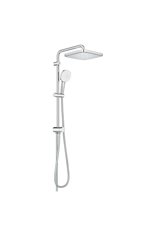 Tempesta System 250 Cube Duvar Bağlantılı, Divertörlü Duş Sistemi - 26977001