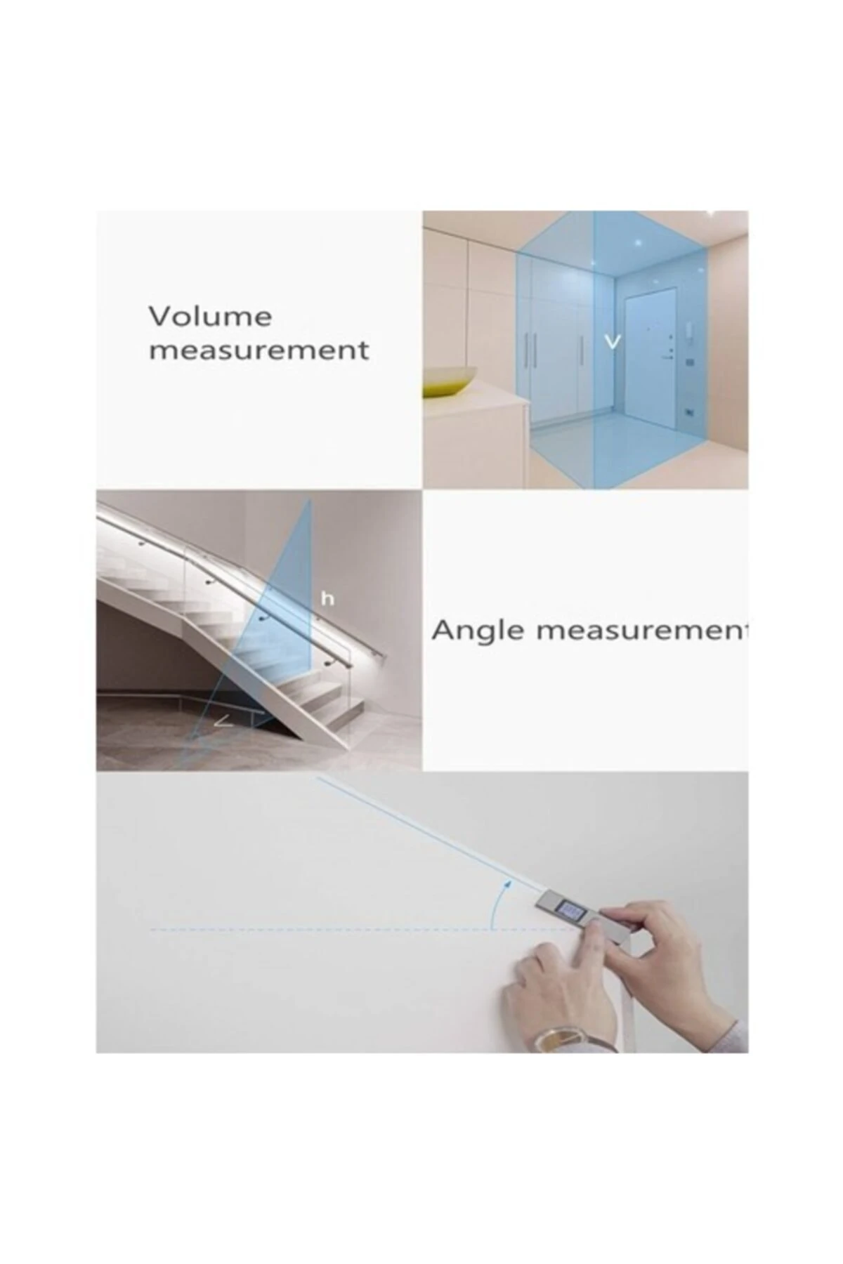 Duka Atuman 40m Lazer Mesafe Bulucu Ls-p