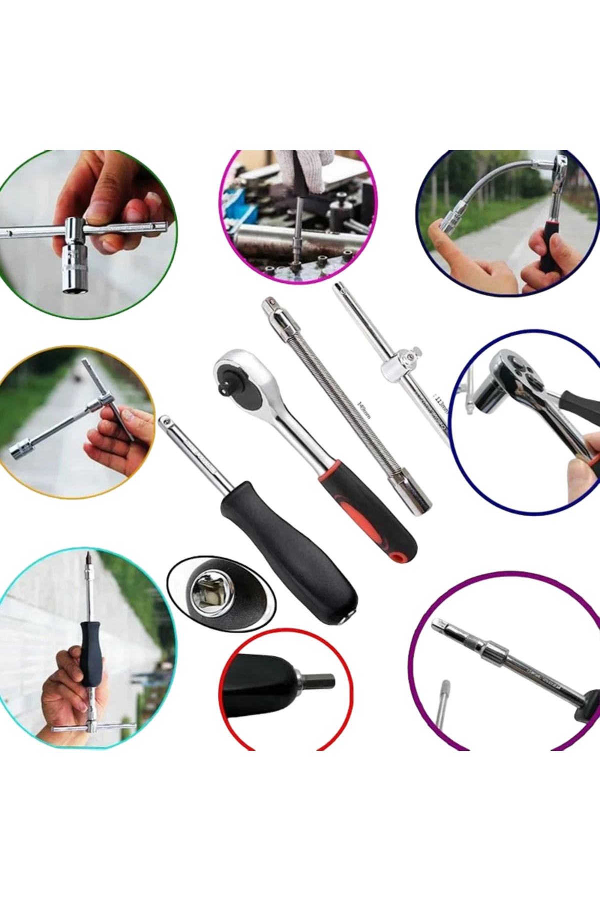 46 Parça Lokma Takımı - Profesyonel Tamir Kiti