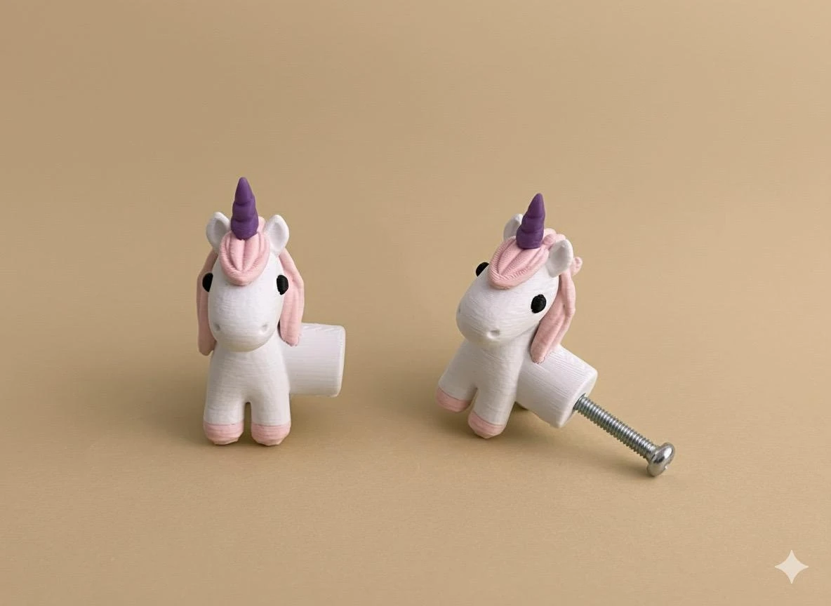 Çocuk Odası Kulpları - Unicorn Kulp