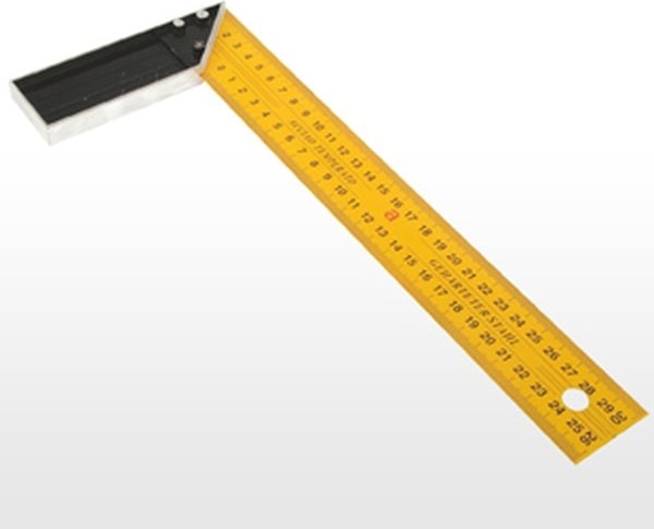 A 0415 Sarı Marangoz Gönyesi 500 mm - 50 cm Geniş
