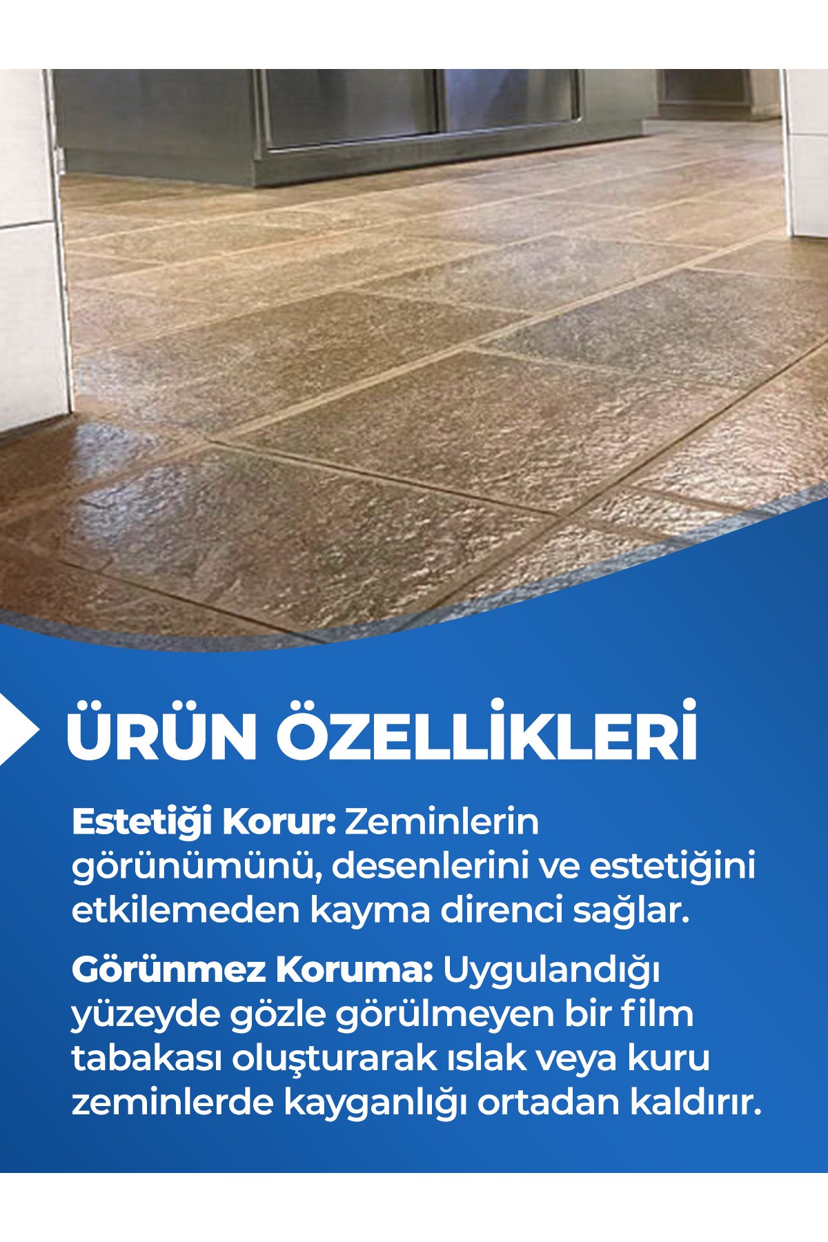 Quaslip Ayak Kaydırmaz Zemin Solüsyonu
