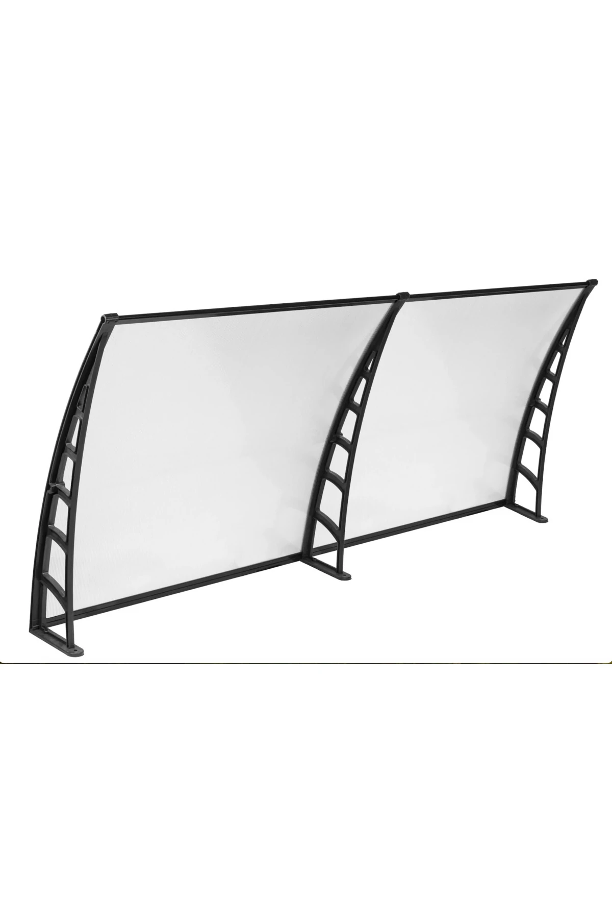 COSMOS Kapı Pencere Üstü Pratik Sundurma 105x240 - Şeffaf