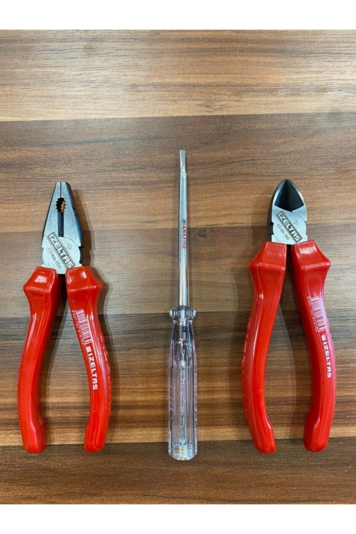 Pense , Yan Keski , Kontrol Kalemi Seti 3 Parça