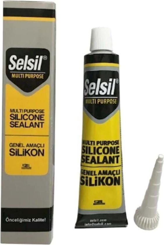 Silikon Tüp Şeffaf 50ML