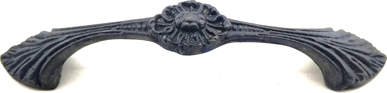 Antika Tarz Dekoratif Pirinç Göz Mobilya Kulbu - 21X127 Mm, Oksit - Lisinya