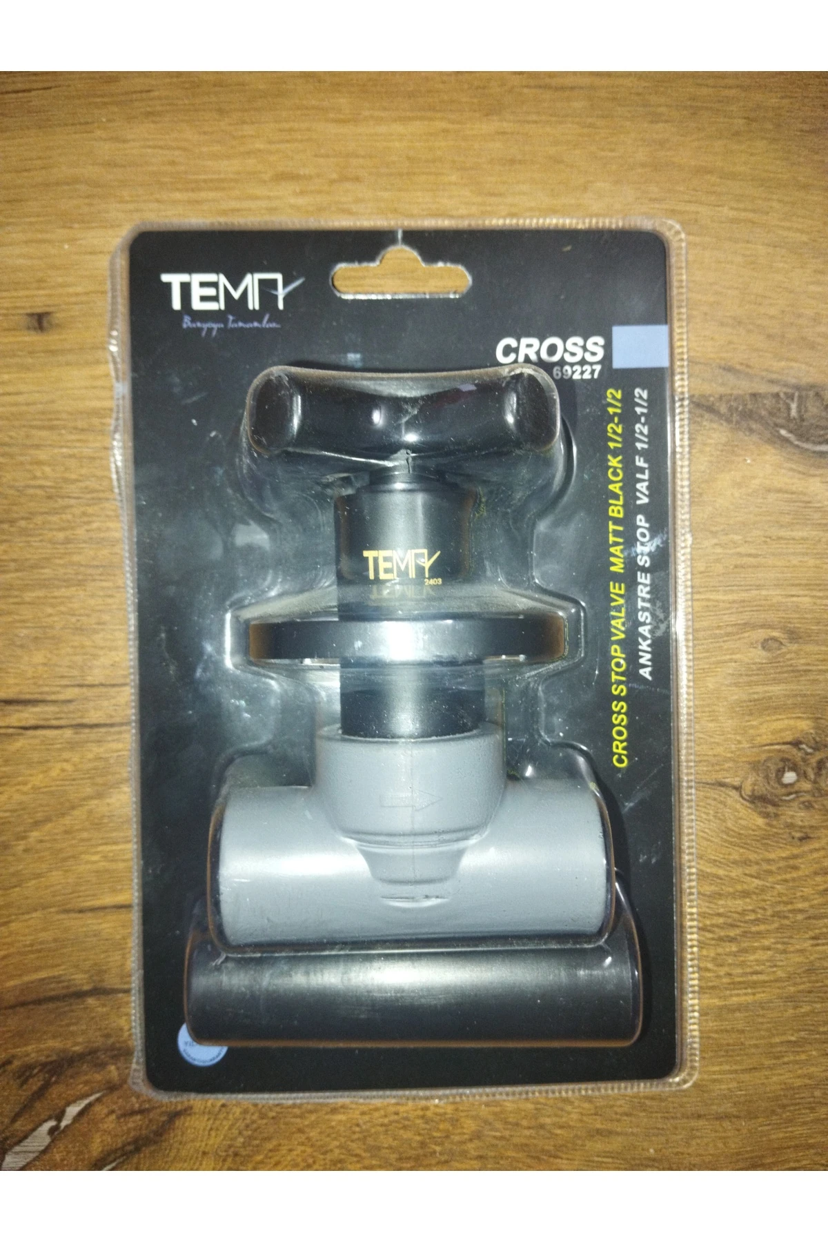 Ankastre Cross Siyah Stop Vana