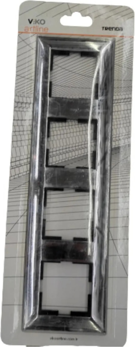 Trenda Metal Krom Çerçeve